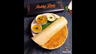 Andhra Gun Powder Dosa @ReddysDosa New Delhi