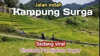 Jalan indah menuju kampung surga pamijahan Bogor warung Umi Yati 