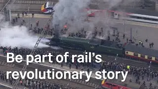 Be part of rail's revolutionary story.