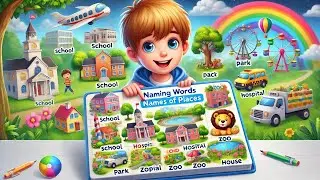 Naming Words of Place | Names Of Places | Places Name in English