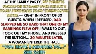 My Parents Forced Me To Give My Penthouse To My Sister. When I Refused Dad Slapped Me, So I...