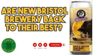 Новый стаут ​​с кленовым соусом и блинчиками из бекона от Bristol Brewery X Neonraptor Brewing мо...