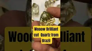 Brilliant Cut Quartz from Brazil &ndash; Pure Magic in Every Facet!#shorts #flypシ #viral #foryou #fyp