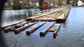 Floating Bridge Brookfield, Vt