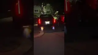 2013 Cadillac CTS-V Lingenfelter 2 Step Shooting Some Mad Flames