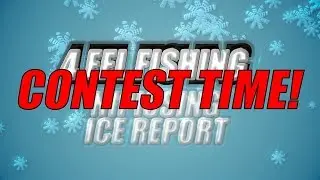 Nipissing Ice Report CONTEST TIME!