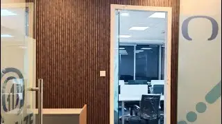 800 sq.ft office interior design & build #officedecor #corporateinteriors #modernoffice #interior