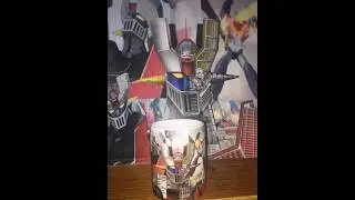 Mazinger-Maz.🇵🇷/ pieza arte digital 3 D print / alfombra +taza / colecci&ograve;n- Puerto Rico