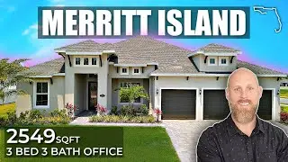 🌴 Discover Nice Homes near Melbourne FL // Georgiana Reserve Merritt Island New Home Tour
