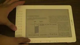 Kindle DX US edition PDF Test Part 1/2 [HD]