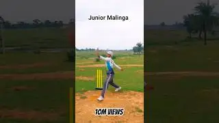 How To Bowl Like Lasith Malinga With Tennis Ball #lasithmalinga #shorts #youtubeshorts  @Cricketbalram