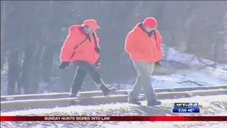 Sunday hunting bill signed into law; law takes effect Feb. 2020