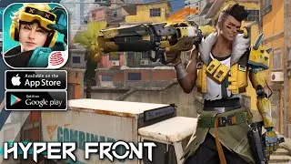 Hyper Front - Gameplay Walkthrough Part 1 - Tutorial (Android, iOS)