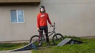 More jumps on my bmx bike