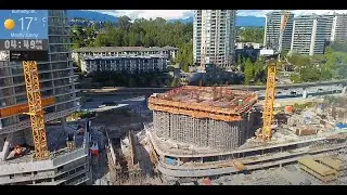 LIVE! - Concord Brentwood Hillside East / West Construction - Burnaby, British Columbia - 1080P - HD