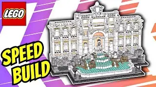 LEGO Trevi Fountain 21062 | Speed Build