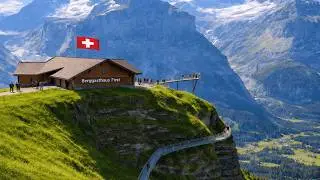 This Bridge Will Test Your Nerves… Cliff Walk in the Alps