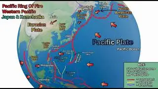 Pacific Ring Of Fire: Western Pacific Tectonics - Japan & Kamchatka