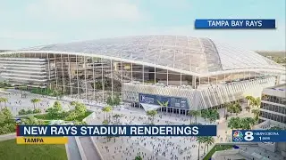 Rays offer first look at proposed new Tampa stadium