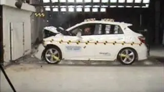 2009-2012 Toyota Matrix NHTSA crash test (NCAP): Frontal Impact