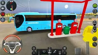 Driving In Mexico To Hermosillo - Real Coach Bus Simulator #9 - Android Gameplay
