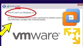 Как исправить Запуск Windows 11 на этом компьютере невозможен в VMware | Fix This PC cant run vmware
