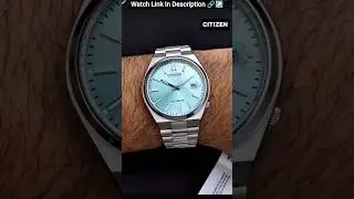 Citizen Automatic Minimalist Sky Blue Dial Luxurious Men's Watch #luxurywatchesformen #elegantwatch