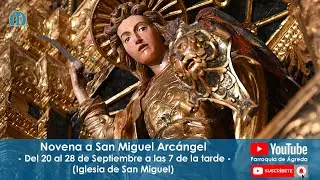 Noveno día de la Novena en honor a San Miguel Arcángel