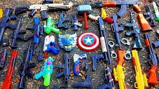 145 plastic nerfguns such as * shotgun, watergun, nerf, handcuffs, grenades, ak47, sniper rifle