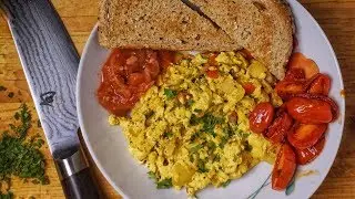 VEGAN SCRAMBLED EGGS | #tofuonfleek