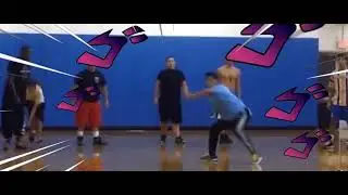 When the quiet kid plays dodgeball(giorno&rsquo;s theme)