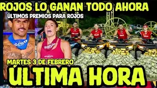Rojos lo ganan todo EXATLON ESTADOS UNIDOS avances cap&iacute;tulo 53