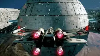 Star Wars Battlefront 2 StarFighter Spacecombat 3rd Person Multiplayer Gameplay (No Commentary)