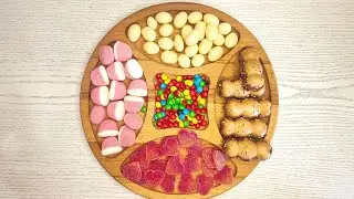 Colorful Candy Platter ASMR | Sweet Crinkles & Crunchy Bites 🍬🎧