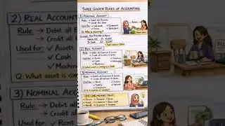 GOLDEN RULES OF ACCOUNTING #jkssb #faa #faa2026