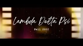 Lambda Delta Psi Alpha Gamma Class Video