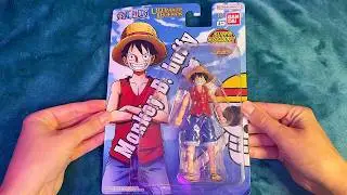 ASMR One Piece Luffy Action Figure Unboxing (Whispered, Plastic Sounds)