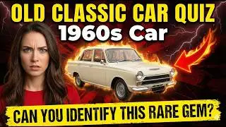 🚗 Угадайте эти классические автомобили 1960-х годов! Сможете ли вы правильно ответить на все 20 в...