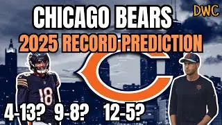 Chicago Bears 2025 Record Prediction! Full GAME BY GAME Picks!