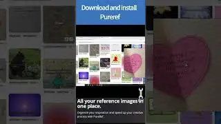 Install and Use PureRef - Reference Image Program #computer #windows #trick