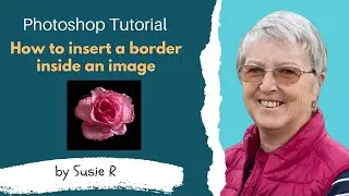 Inserting a frame inside an image In Photoshop