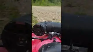 Honda Rancher 420 coming out of Sthals #westvirginia #wheeling #offroad #quad #creek #honda
