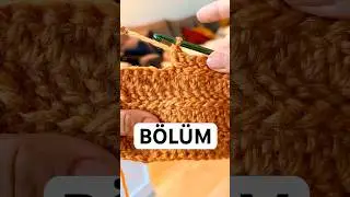 Boşluksuz İkili Trabzan Tekniği | Daha Sık ve D&uuml;zg&uuml;n Tığ İşi #ikilitırabzan #tığişi