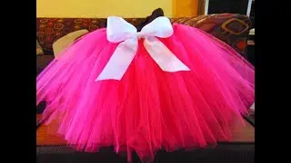 DIY Como Hacer Un Tutu| Facil y Rapido!!| Sin Tanto Rollo!!!