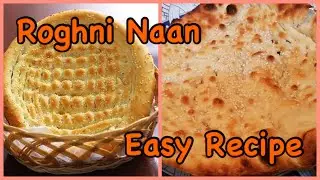 Roghni Naan Recipe | Gas Tandoor | Easy Recipe #foodie #foodblogger #naan