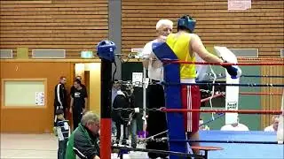 Amateurboxen Boxkampf Boxen - Jason Siegel vs. Emsalla Kaya