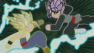 Gohan vs. Goku Black ( Stick Nodes )
