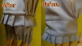 Merubah Model lengan baju  jadi modis terbaru