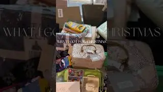 What I got for Christmas! #whatigotforchristmas #christmas #content #contentcreator #vlog #haul