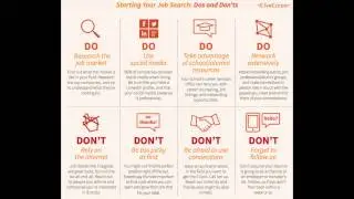 Job Search Dos & Don'ts